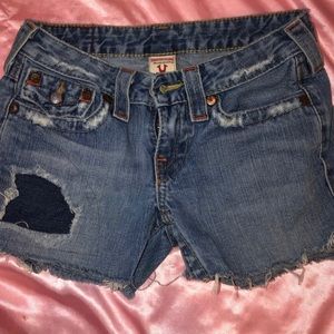 True religion shorts
